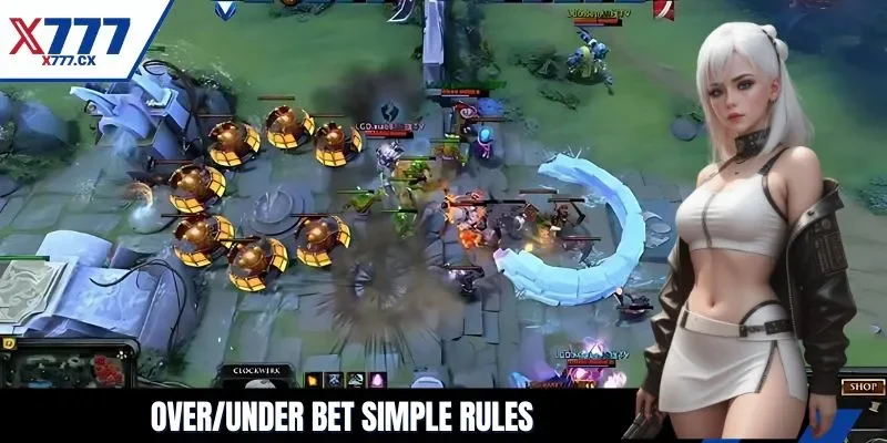 Over/Under bet simple rules